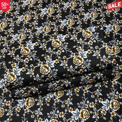 KHADDAR BS FLORAL PRINT 2PC