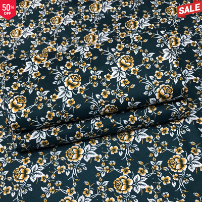 KHADDAR BS FLORAL PRINT 2PC