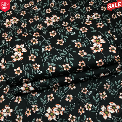NEW-KHADDAR-BS FLORAL PRINT 2PC