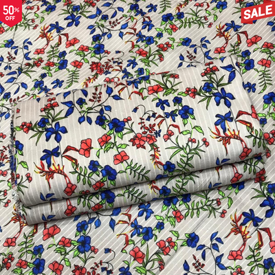 NEW-KHADDAR-BS FLORAL PRINT 2PC