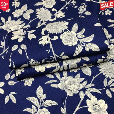 NEW-KHADDAR-BS FLORAL PRINT 2PC