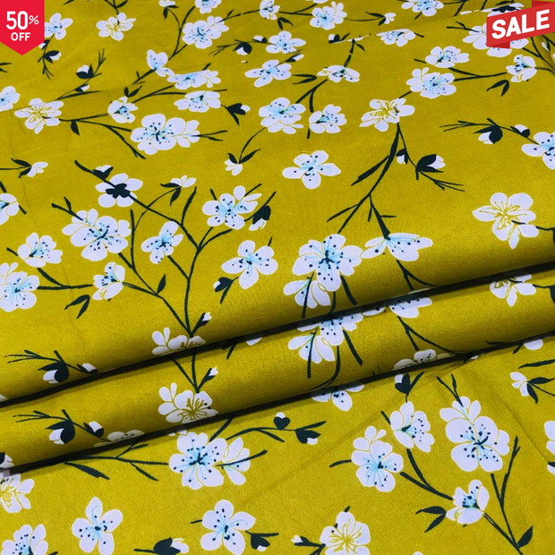 NEW-KHADDAR-BS FLORAL PRINT 2PC