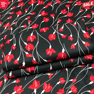 NEW-KHADDAR-BS FLORAL PRINT 2PC