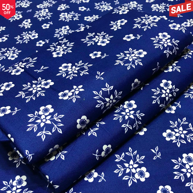 NEW-KHADDAR-BS FLORAL PRINT 2PC