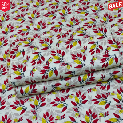 NEW-KHADDAR-BS FLORAL PRINT 2PC