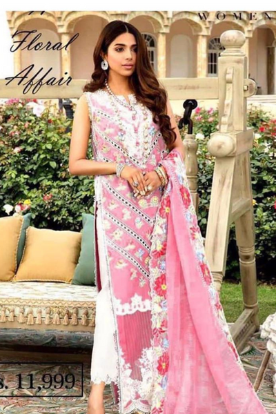 3PC Embroidered IR0052