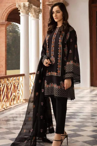 3PC Embroidered IR0064