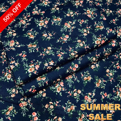 2025-SUMMER WEAR 2PC FLORAL PRINT