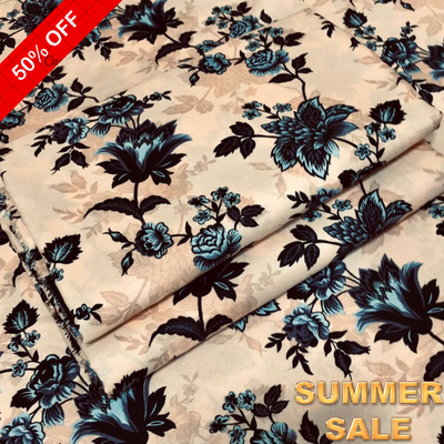 2025-SUMMER WEAR 2PC FLORAL PRINT