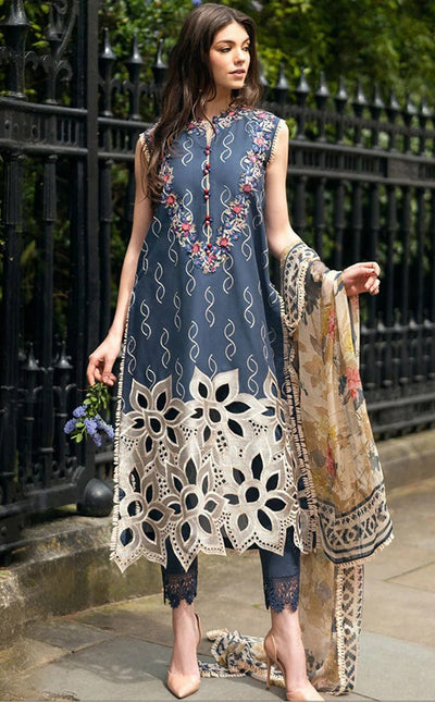 3PC Embroidered IR0027