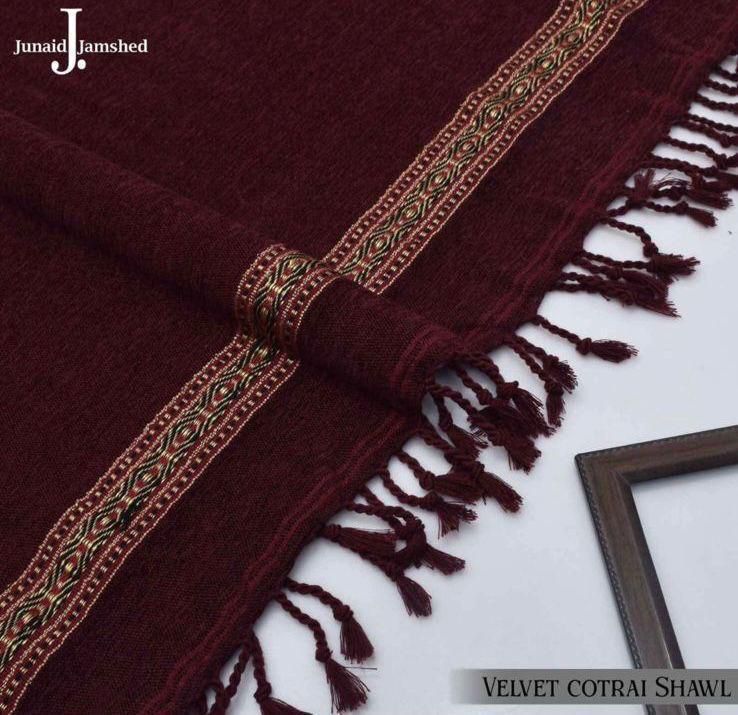 MEN WINTER VELVET SHAWL