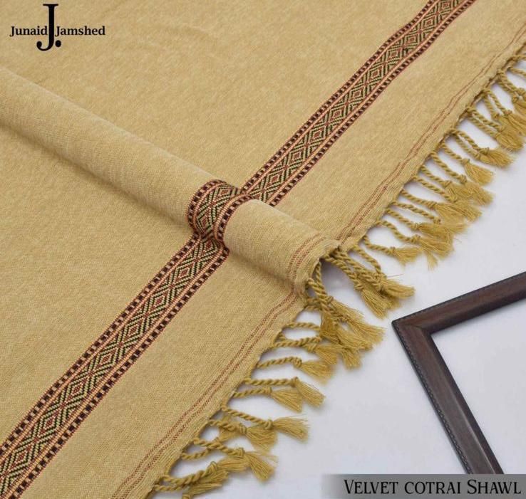 MEN WINTER VELVET SHAWL