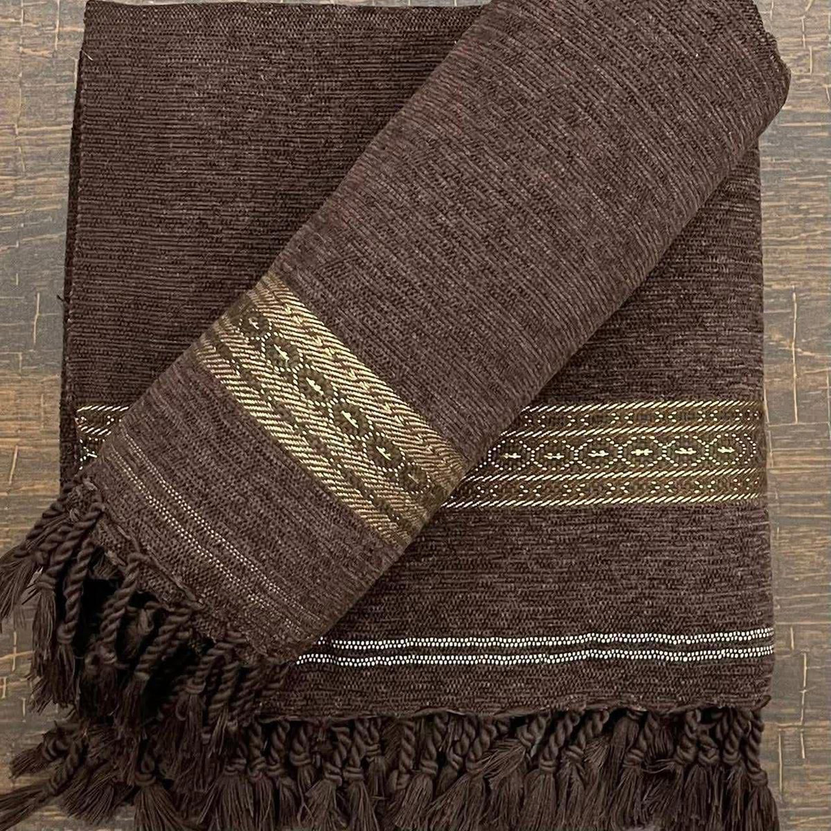 MEN WINTER VELVET SHAWL