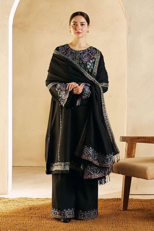 EMBROIDERED 3PC LAWN EMBROIDERED DRESS WITH CHIFFON EMBROIDERED DUPATTA  IR-997