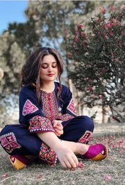 3PC Embroidered IR0082