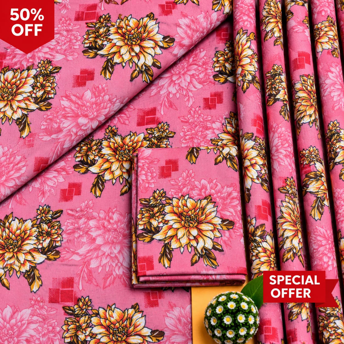 Premium Lawn 2PC Suit