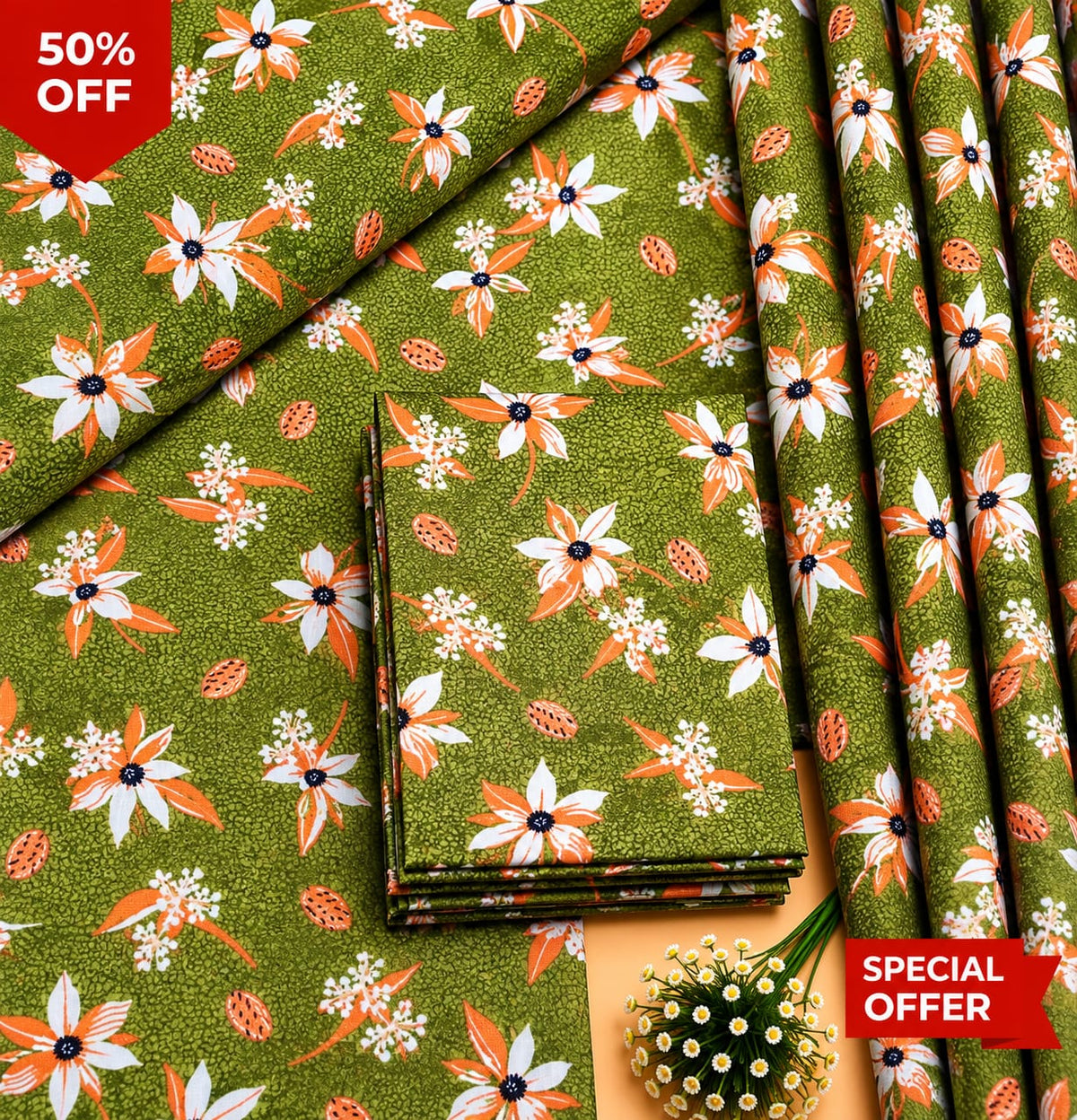 Premium Lawn 2PC Suit