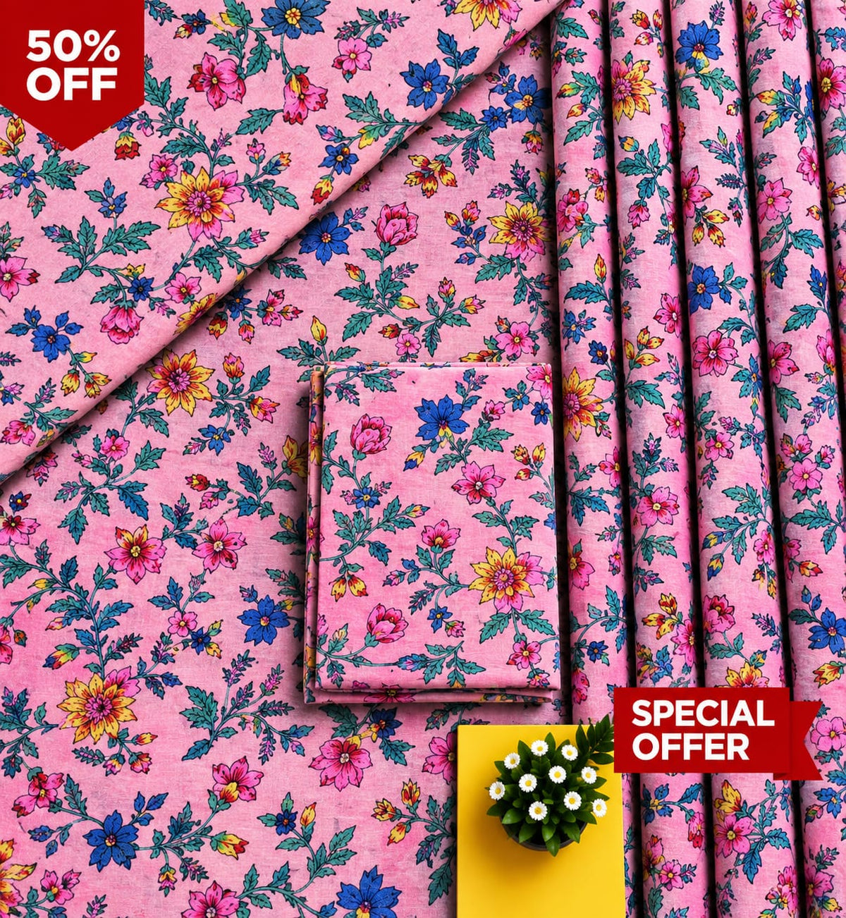 Premium Lawn 2PC Suit