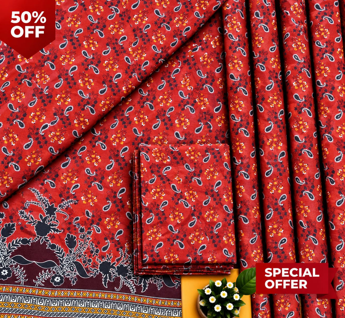 Premium Lawn 2PC Suit