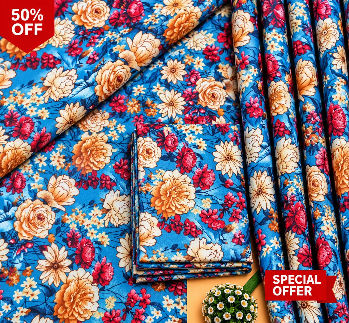 Premium Lawn 2PC Suit