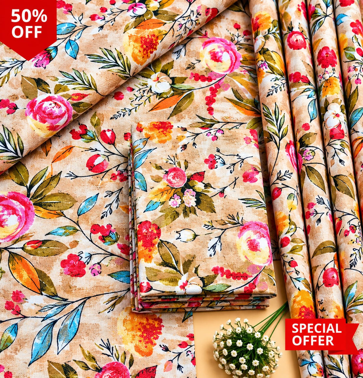 Premium Lawn 2PC Suit