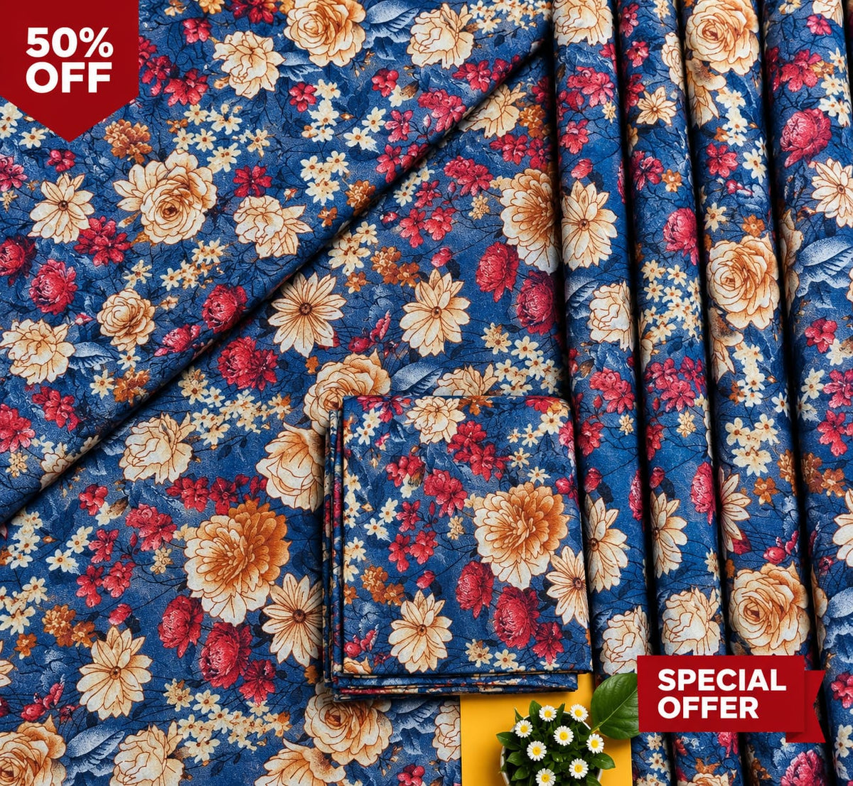 Premium Lawn 2PC Suit