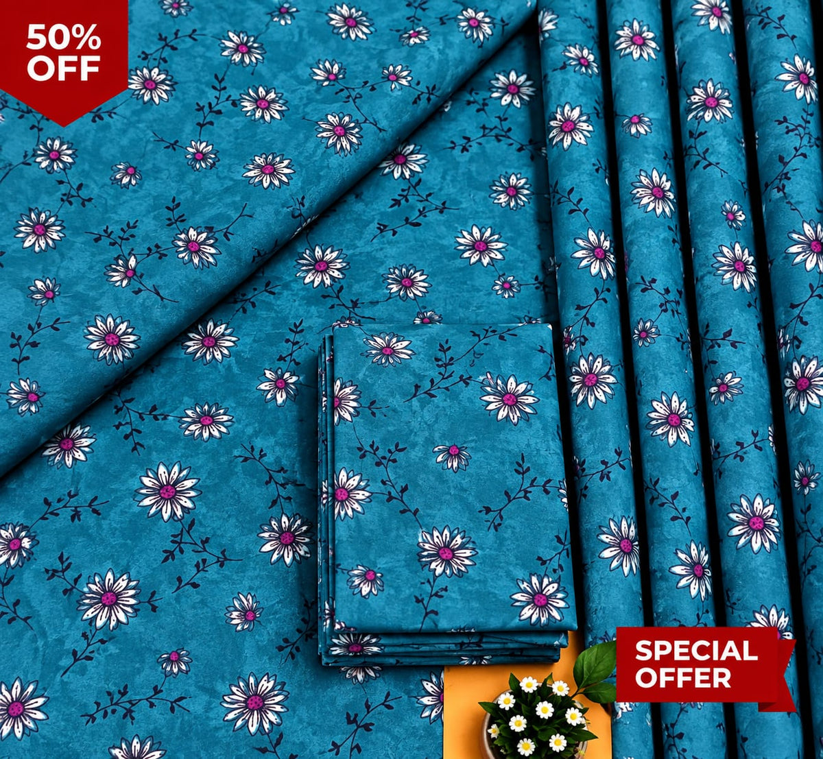 Premium Lawn 2PC Suit