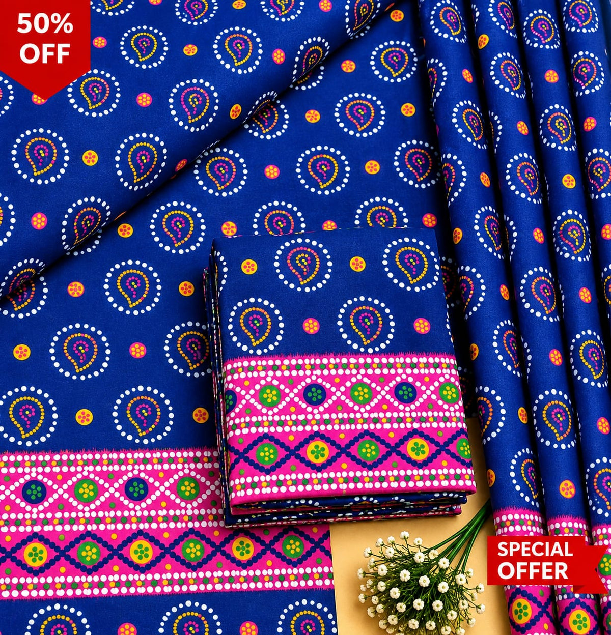 Premium Lawn 2PC Suit