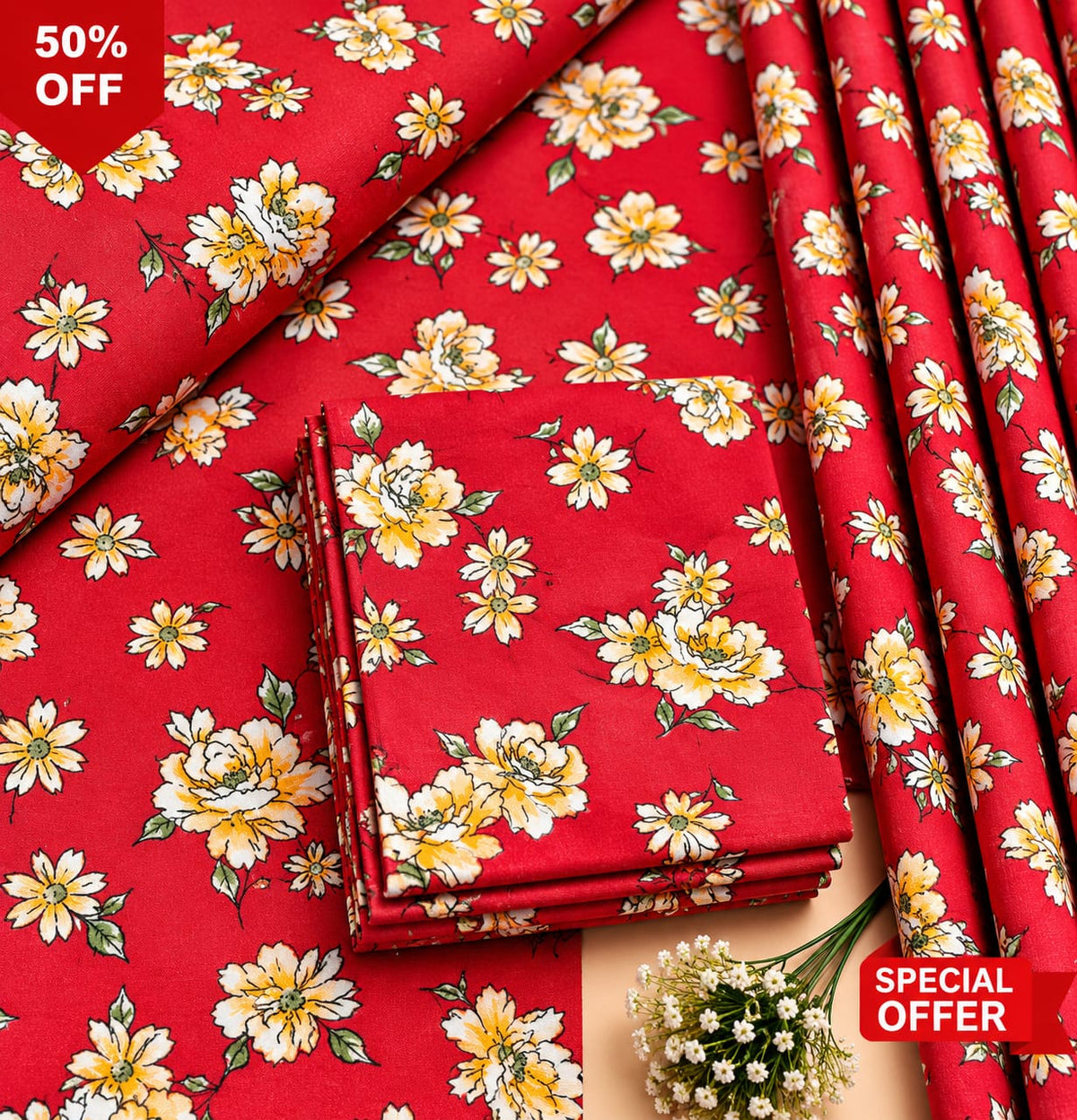 Premium Lawn 2PC Suit