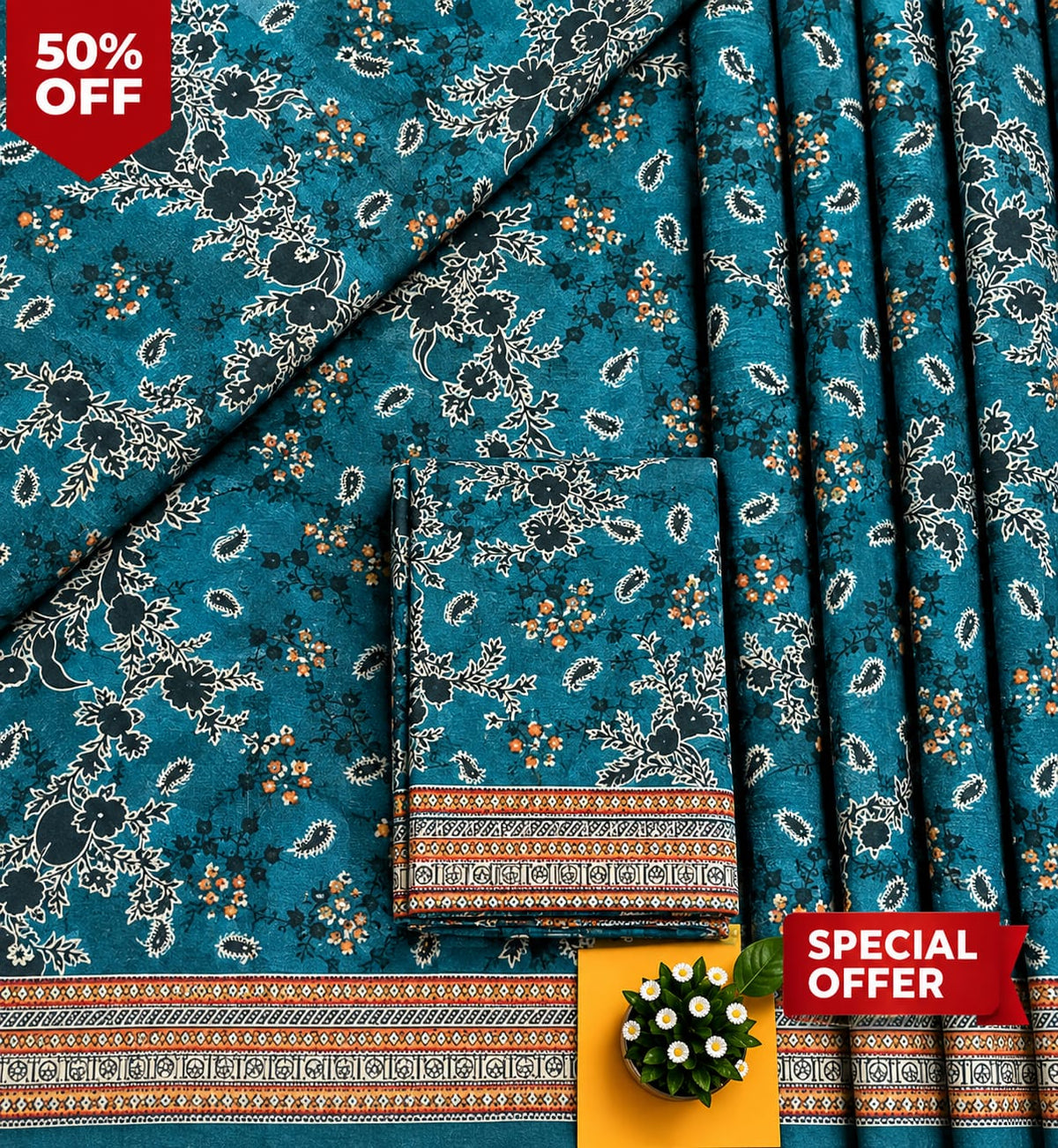 Premium Lawn 2PC Suit