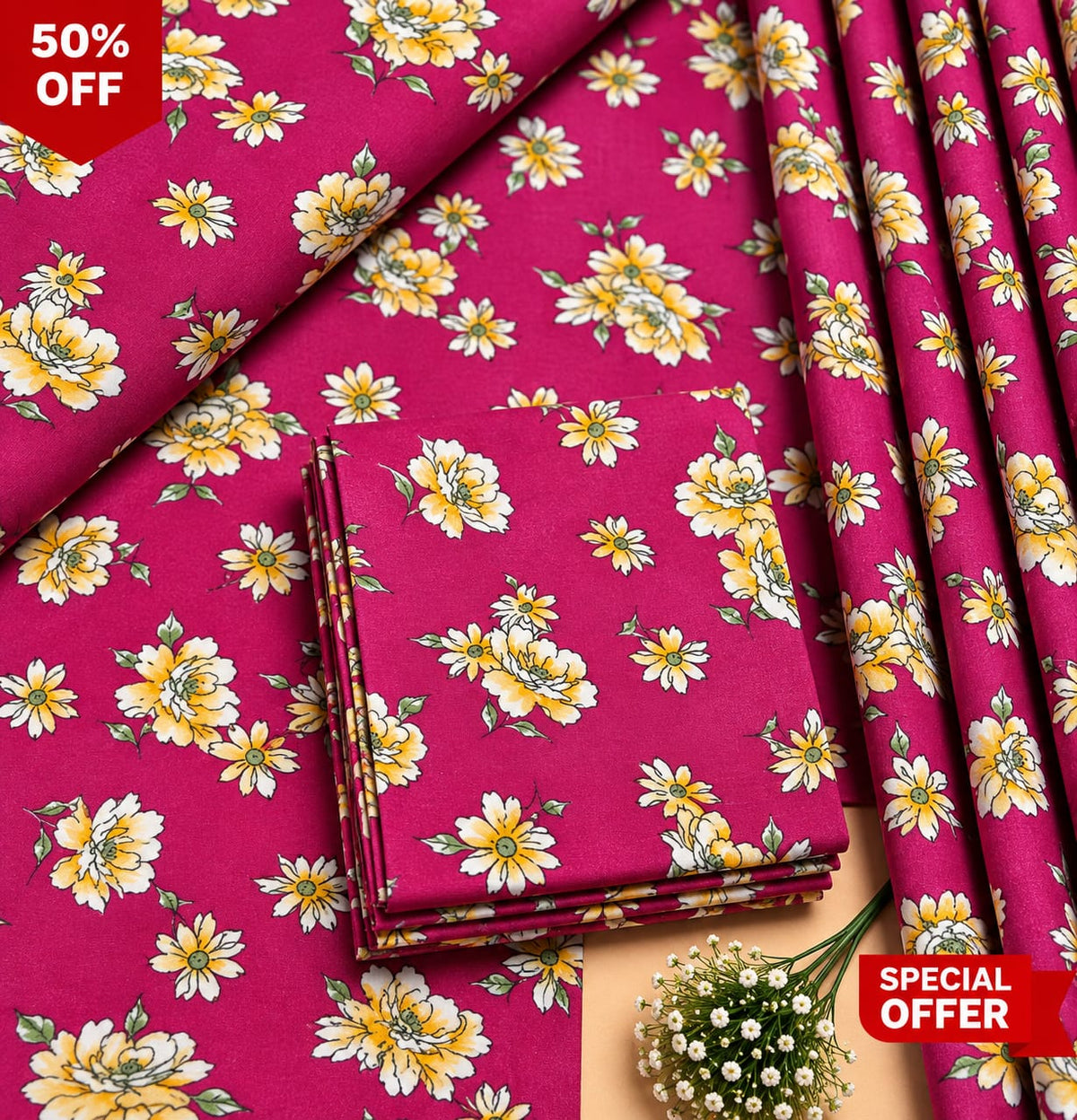 Premium Lawn 2PC Suit