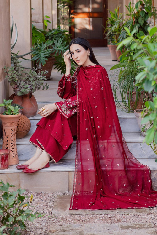 DHANAK EMB 3PC SUIT BH -0010039