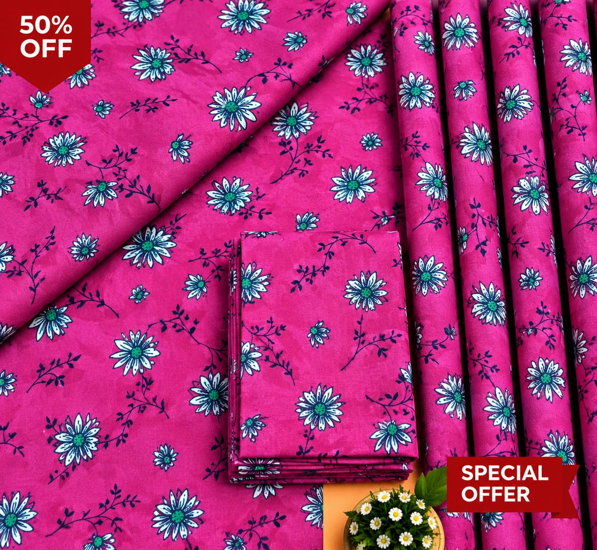Premium Lawn 2PC Suit
