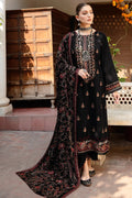 Embroidered 3PC Suit – Premium Festive Collection AJS-1102